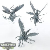 Maggotkin of Nurgle - 3x Plague Drones of Nurgle - unbemalt