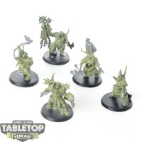 Maggotkin of Nurgle - 5x Putrid Blightkings - teilweise...