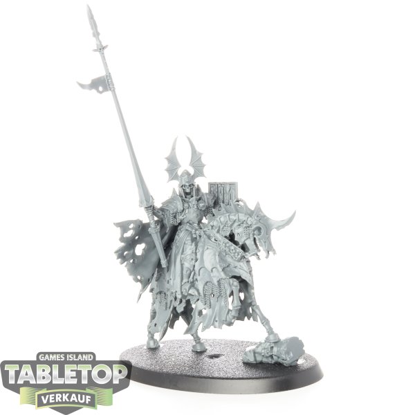 Soulblight Gravelords - Wight King on Skeletal Steed - unbemalt