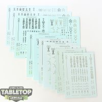 Necrons - 6 Transfer Sheets - Sonstiges