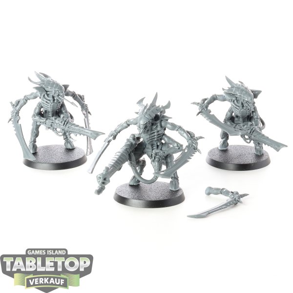 Tyraniden - 3 Tyranid Warriors - unbemalt