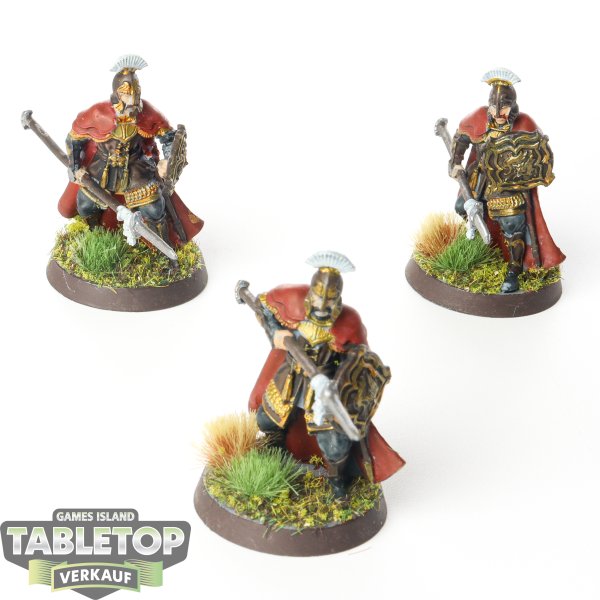 Der Hobbit Figuren - Gut - 3x Knights of Dale - bemalt