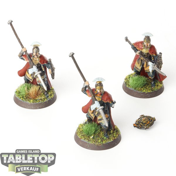 Der Hobbit Figuren - Gut - 3x Knights of Dale - bemalt