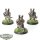 Der Hobbit Figuren - Gut - 3x Iron Hills Dwarves With Crossbows - bemalt