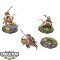 Der Hobbit Figuren - Gut - 3x Iron Hills Goat Riders -...