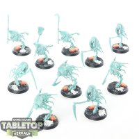 Nighthaunt - 10x Grimghast Reapers - teilweise bemalt