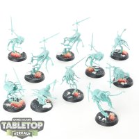 Nighthaunt - 10x Bladegheist Revenants - teilweise bemalt