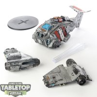 Space Marines - Stormraven Gunship - teilweise bemalt