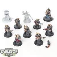 Genestealer Cults - 10x Neophyte Hybrids - teilweise bemalt