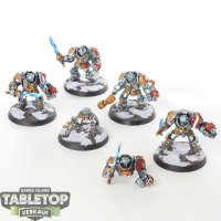 Grey Knights - 5x Terminator Squad - bemalt