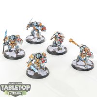 Grey Knights - 5x Terminator Squad - bemalt