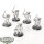 Horus Heresy - 5x MKIV Space Marine Assault Squad - unbemalt
