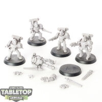 Horus Heresy - 5x MKIV Space Marine Assault Squad - unbemalt