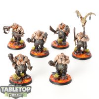 Ogor Mawtribes - 6x Ogor Gluttons - gut bemalt