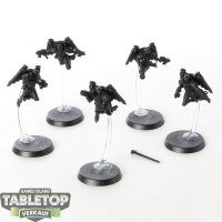 Adepta Sororitas - 5 x Seraphim Squad - grundiert