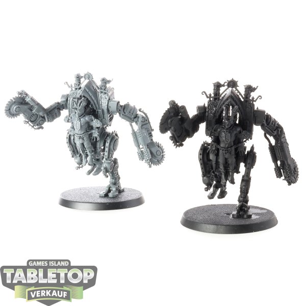 Adepta Sororitas - 2 x Penitent Engines - teilweise bemalt