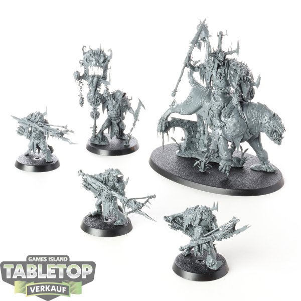 Orruk Warclans -  Kruleboyz Boss-Krew  - unbemalt