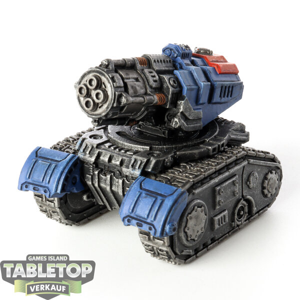 Space Marines - Legionary Heavy Weapon Platform model with Storm Cannon - bemalt