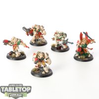 Dark Angels - 5 x Deathwing Command Squad klassisch - bemalt