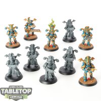 Thousand Sons - 10 x Rubric Marines - teilweise bemalt