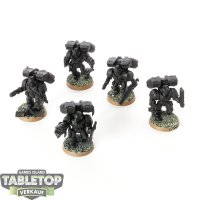 Space Marines - 5x Assault Marines (Classic) - grundiert