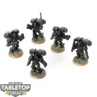 Space Marines - 5x Assault Marines (Classic) - grundiert