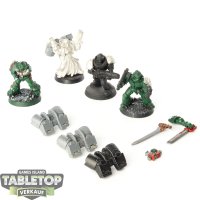 Dark Angels - 4x Assault Squad klassisch - teilweise bemalt