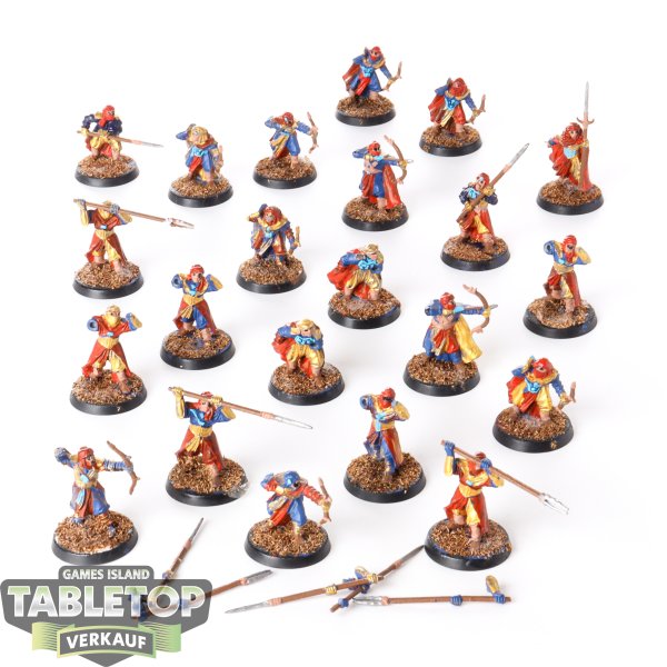 HdR Figuren - Böse - 22x Haradrim Warriors - bemalt