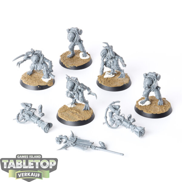 Genestealer Cults - 5x Acolyte Hybrids - unbemalt