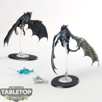 Stormcast Eternals - 2x Stormdrake Guard - teilweise bemalt