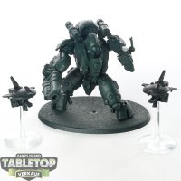 Tau Empire - XV95 Ghostkeel Battlesuit & 2 Dronen -...