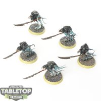 Nighthaunt - 5x Glaivewraith Stalkers - bemalt