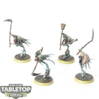 Nighthaunt - 4x Grimghast Reapers - bemalt