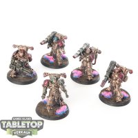 Chaos Space Marines - 5x Chaos Space Marines Havocs - bemalt