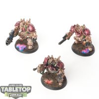 Chaos Space Marines - 3x Obliterators Klassisch - bemalt