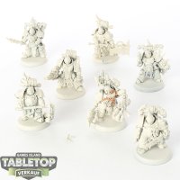 Death Guard - 7 Plague Marines - grundiert