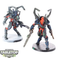 Infinity - Combined Army: Xeodron Batroids - bemalt