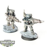 Astra Militarum - 2x Cadian Kasrkin klassisch - teilweise...