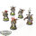 Chaos Space Marines - 5x Chaos Space Marines Attack Squad - bemalt