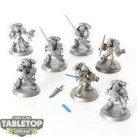 Grey Knights - 7x Purifier Squad - teilweise bemalt