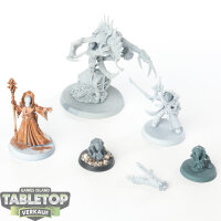Genestealer Cults - 5x Broodcoven - teilweise bemalt