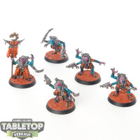 Genestealer Cults - 5x Acolyte Hybrids - bemalt