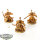 Adeptus Custodes - 3 Allarus Custodians - teilweise bemalt