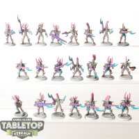 Drukhari - 22 x Kabalite Warriors klassisch - bemalt