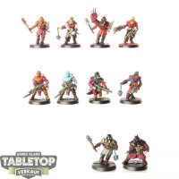 Chaos Space Marines - 10 x Chaos Cultists klassisch -...