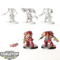 Chaos Space Marines - 5 x Chaos Terminator Squad -...