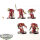 Chaos Space Marines - 5 x Chaos Terminator Squad - teilweise bemalt