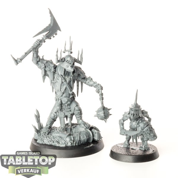 Orruk Warclans - Killaboss & Stab-grot - im Gussrahmen