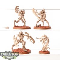 Necrons - 3 x Skorpekh Destroyers - bemalt