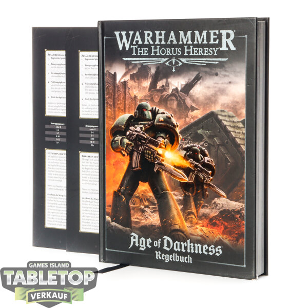 Regelbücher - Horus Heresy: Age of Darkness Rulebook - deutsch